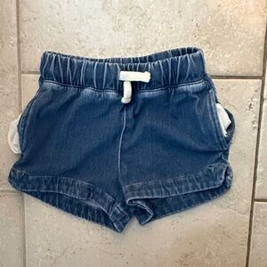 Little Sleepies Blue Denim Kids Shorts